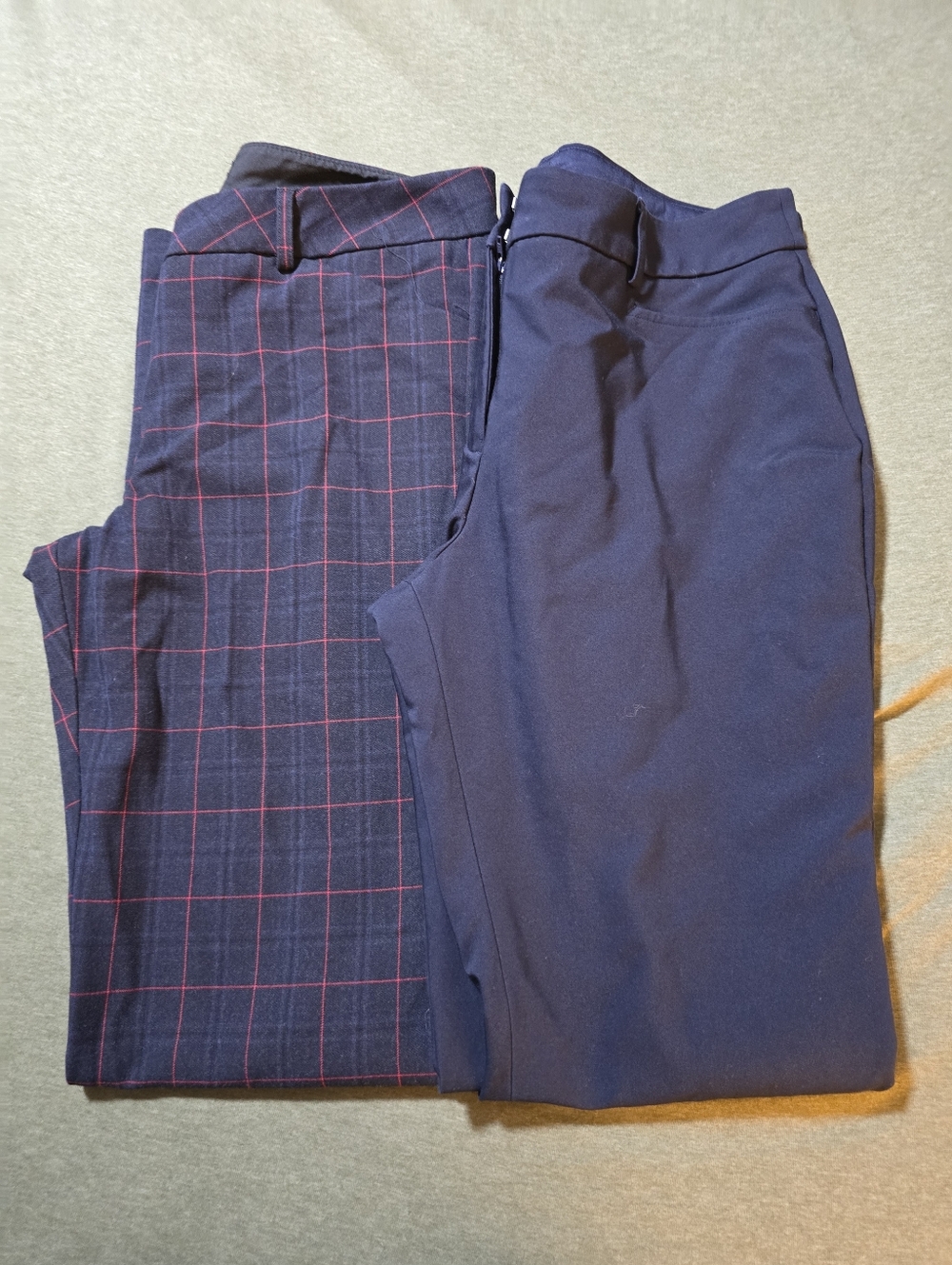 Lot of 2 Express Size 12 Long Womens Dress Pants Slacks Work Office Career EUC